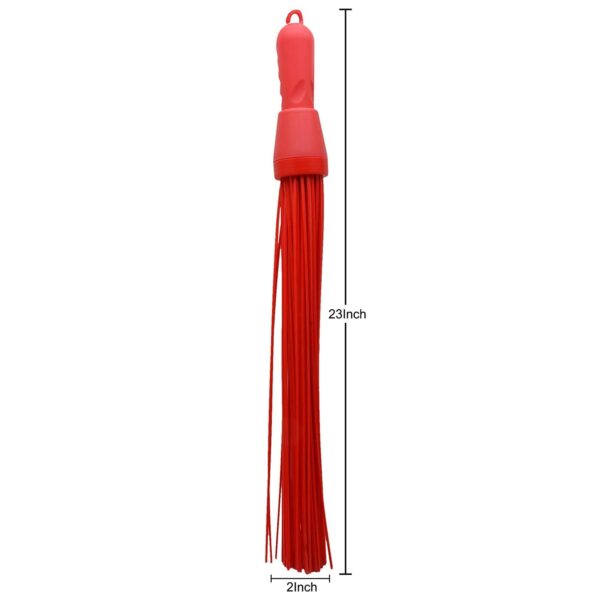 MANNAT Plastic Hard Bristle Broom Kharata for Floor Scrubbing in Bathroom Pack of 1 - Image 5