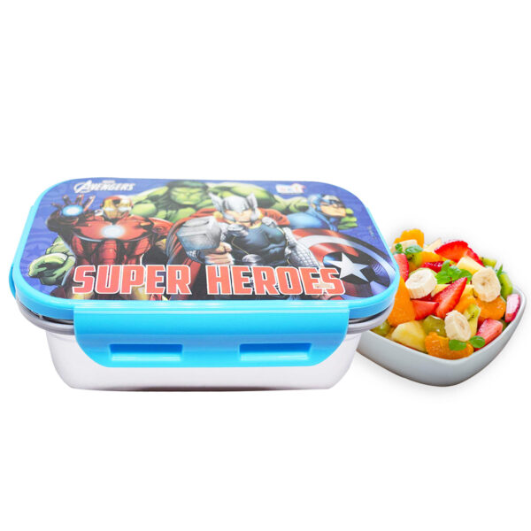 School Mate Insulated Steel Avengers Lunch Box 450ml - Image 4