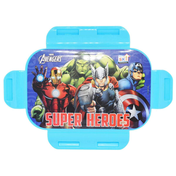 School Mate Insulated Steel Avengers Lunch Box 450ml